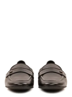 Loafers with Gathered Heel