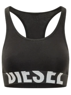 Logo Bralette with Racerback Straps