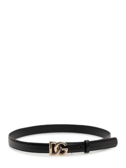 Logo Calfskin Belt