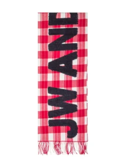 Logo Check Scarf
