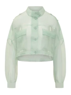 Longan Short Organza Caban