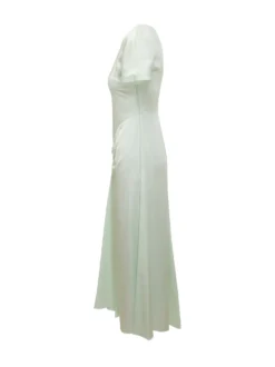 Long Dress With Draping