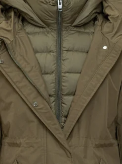 Long Padded Hooded Parka Woolrich