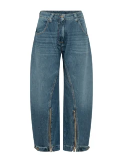 Long Pants with Zip Hem