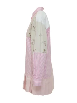 Long Patchwork Shirt