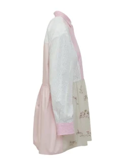 Long Patchwork Shirt