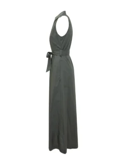 Long Shirt Dress in Cotton