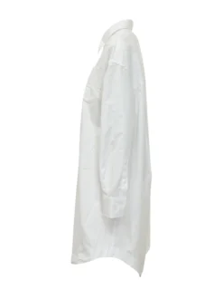 Long Shirt Dress with Pocket