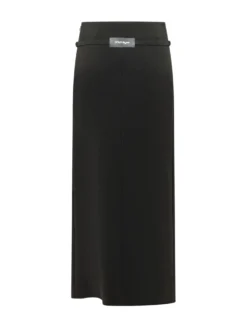 Long Skirt with Belt