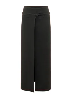Long Skirt with Belt