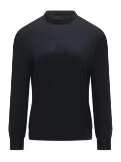 Long-Sleeve Crew-Neck Sweater