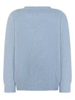Long Sleeve Sweater with Anchor Print