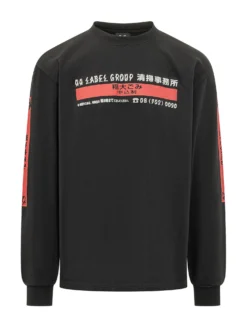 Long Sleeve Tee with Graphic Print