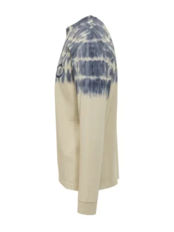 Long Sleeve Top with Anchor Ribbon Print