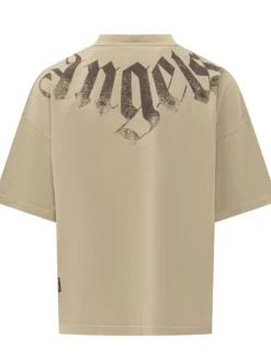 Loose T-shirt with Neck Logo