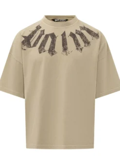 Loose T-shirt with Neck Logo