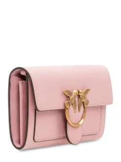 Love One Wallet with Flap and Front Logo