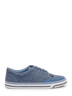 Low Top Canvas Sneakers with Laces