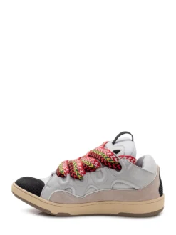 Low Top Sneakers Curb with Multicolor Laces
