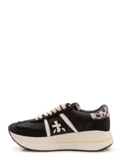 Low Top Sneakers with Contrast Panels