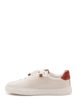 Low Top Sneakers with Geometric Sole