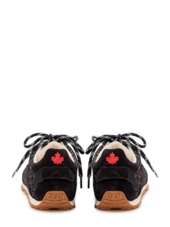 Low Top Sneakers with Glitter
