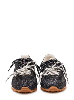 Low Top Sneakers with Glitter