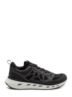 Low Top Sneakers with Laces and Structured Sole