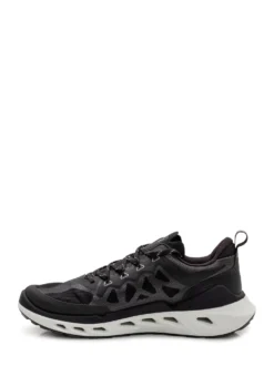 Low Top Sneakers with Laces and Structured Sole