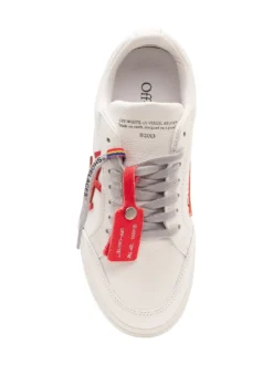 Low Vulcanized Sneakers with Laces