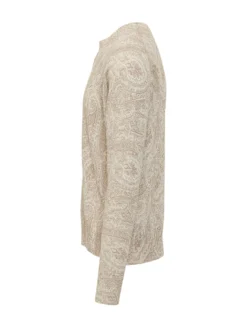 Maglia Girocollo con Motivo Paisley