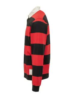 Manchester Striped Polo with Collar