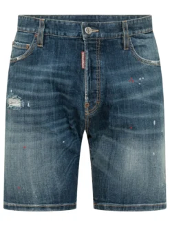 Marine Five Pocket Denim Shorts