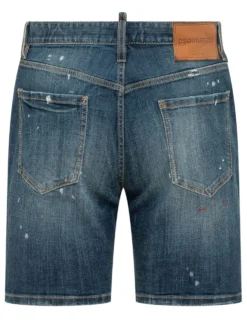 Marine Five Pocket Denim Shorts