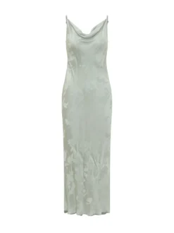 Maxi Slip Dress with Thin Straps