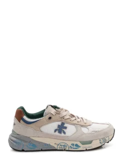 Mesh and Suede Sneakers