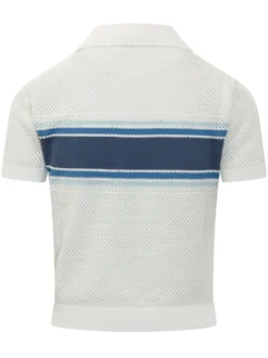 Mesh Top with Front Stripe