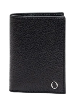Micron Vertical Wallet with Metal Logo