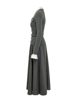 Midi Dress with Belt