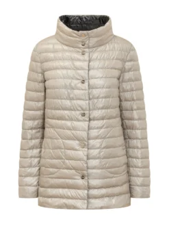Mid-Length Quilted Down Jacket