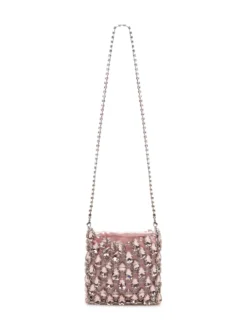 Mini Bag with Chain and Crystals
