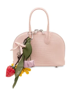 Mini Bag with Double Handles and Charms