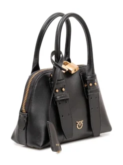 Mini Bowling Bag with Zip and Handles