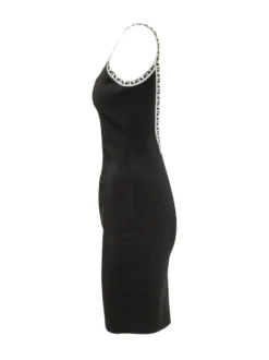 Mini Dress with Decorated Straps