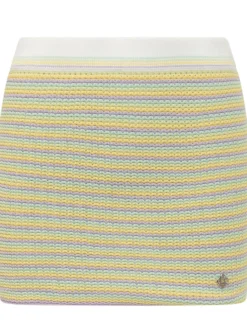 Mini Skirt with Striped Pattern
