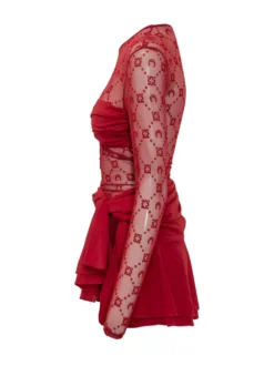 Moonogram Mini Dress