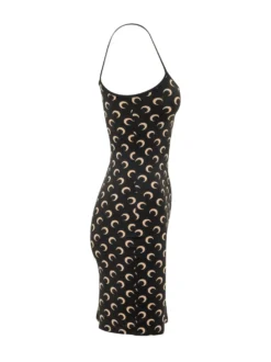 Moon Print Mini Dress