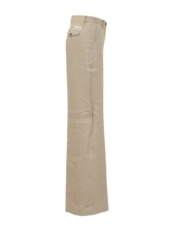 Nadia Chino Palazzo Pants