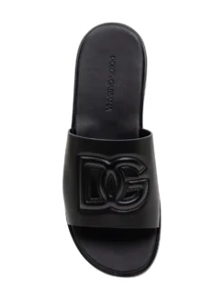 Nappa Leather Slide Sandal