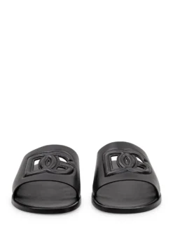 Nappa Leather Slide Sandal
